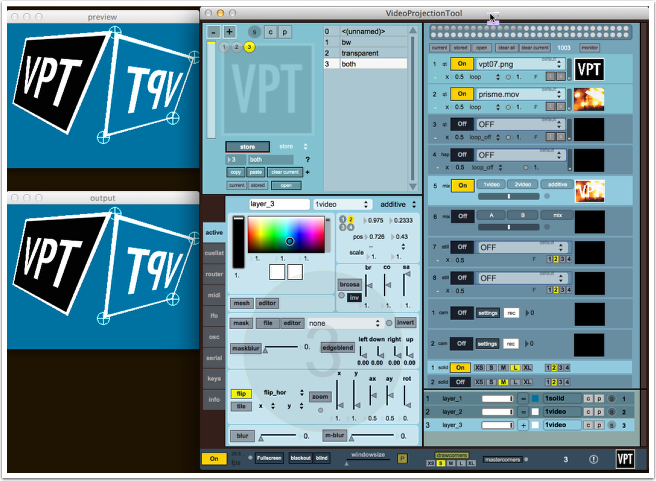 双平台视频投影映射软件VPT8