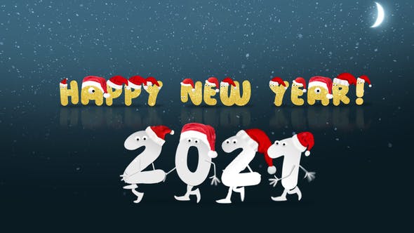 圣诞节和新年模板:Christmas and New Year Opener 2021