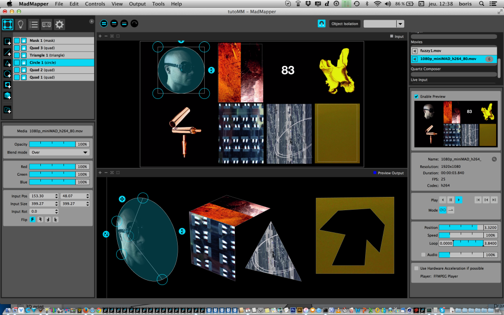 映射投影软件:MadMapper2 Mac版本