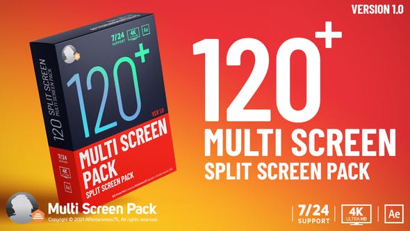 多屏/分屏包 模板 Multi screen pack