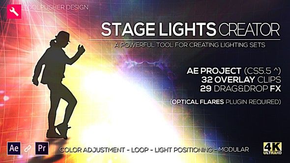 舞台灯光模板:Stage Lights Creator V2
