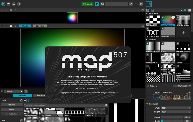 投影映射软件:MadMapper5 PC版