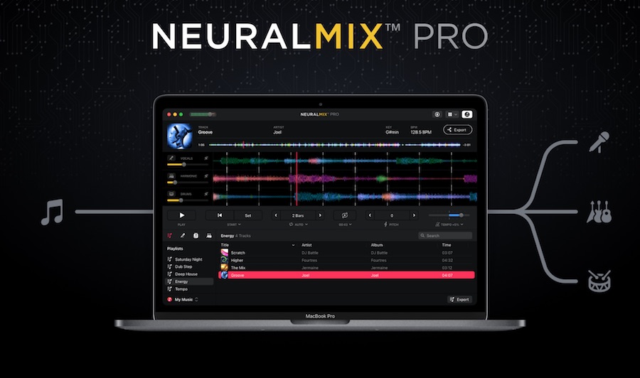 Neural Mix Pro:提取任何歌曲的节拍，乐器和人声