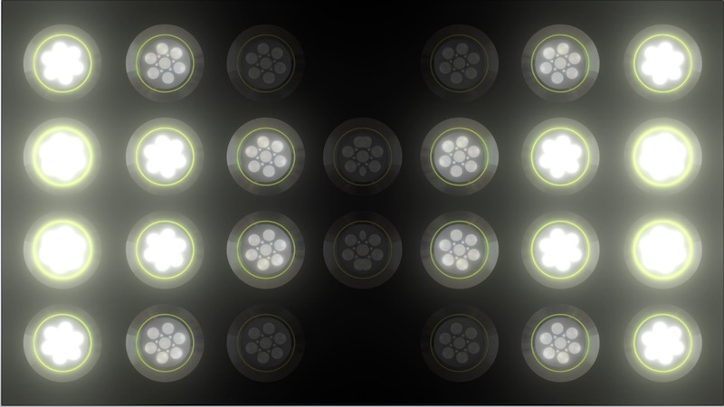 15款LED灯光素材 灯光矩阵