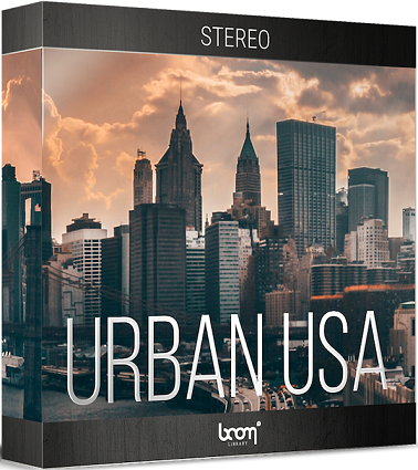 城市环境音效:Urban USA立体声